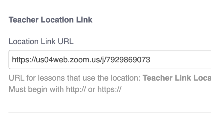 Teacher Location Links Addon Teachworks